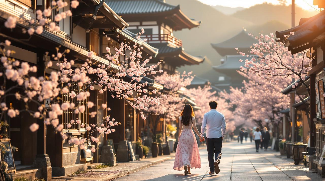 黑料社 - 某知名歌手被拍到与神秘女子同游日本，两人举止亲密疑似恋情曝光